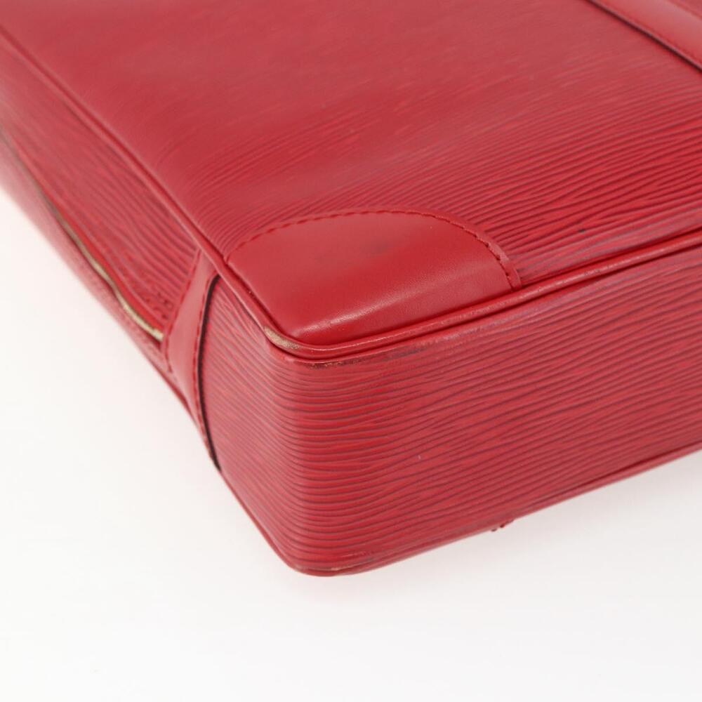 LOUIS VUITTON Epi Porte Documents Voyage Business Bag Red M54477 LV Auth 163817 - Picture 15 of 16